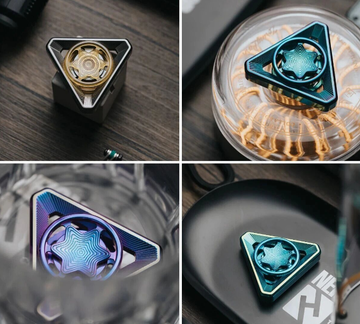 WM EDC Three-Blade Fidget Spinner "Jingzhang"